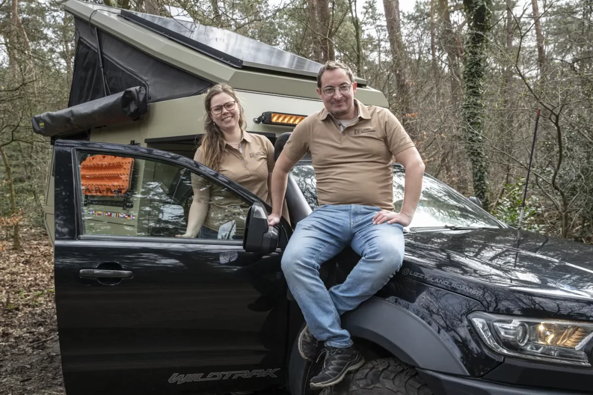 Jerry en Anniek, oprichters van Land Roamer